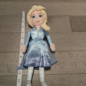 Disney Frozen2 Elsa  Blue and Cream Plush Doll